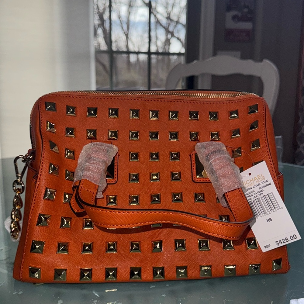 New With Tags! Michael Kors Studded Purse